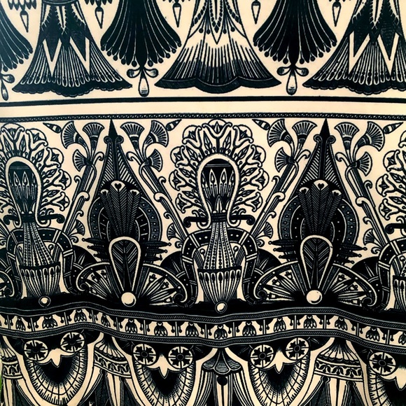 Blackmilk ART DECO HIGH NECK LONG SLEEVE TOP - LIMITED - Picture 3 of 11